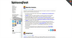 Desktop Screenshot of kansasfest.org